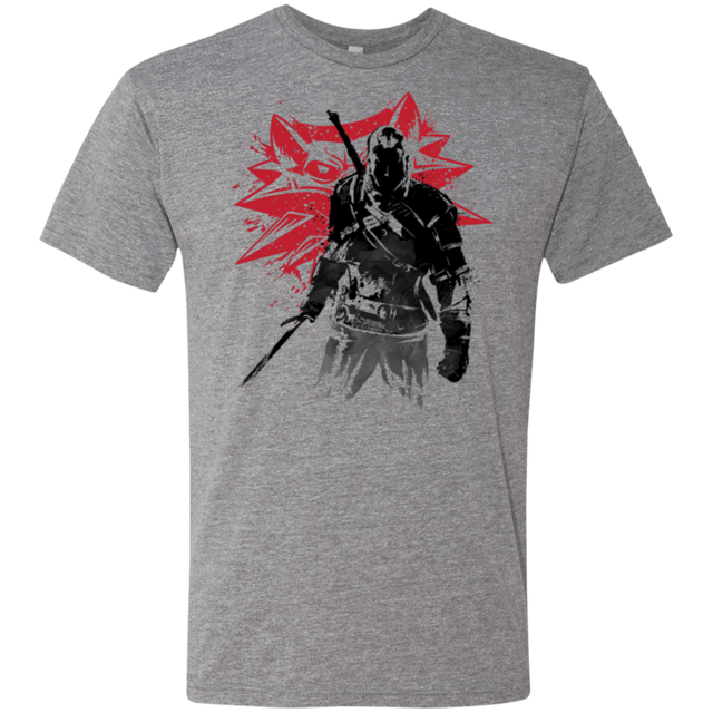 T-Shirts Premium Heather / Small The witcher sumi-e Men's Triblend T-Shirt