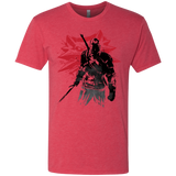 T-Shirts Vintage Red / Small The witcher sumi-e Men's Triblend T-Shirt