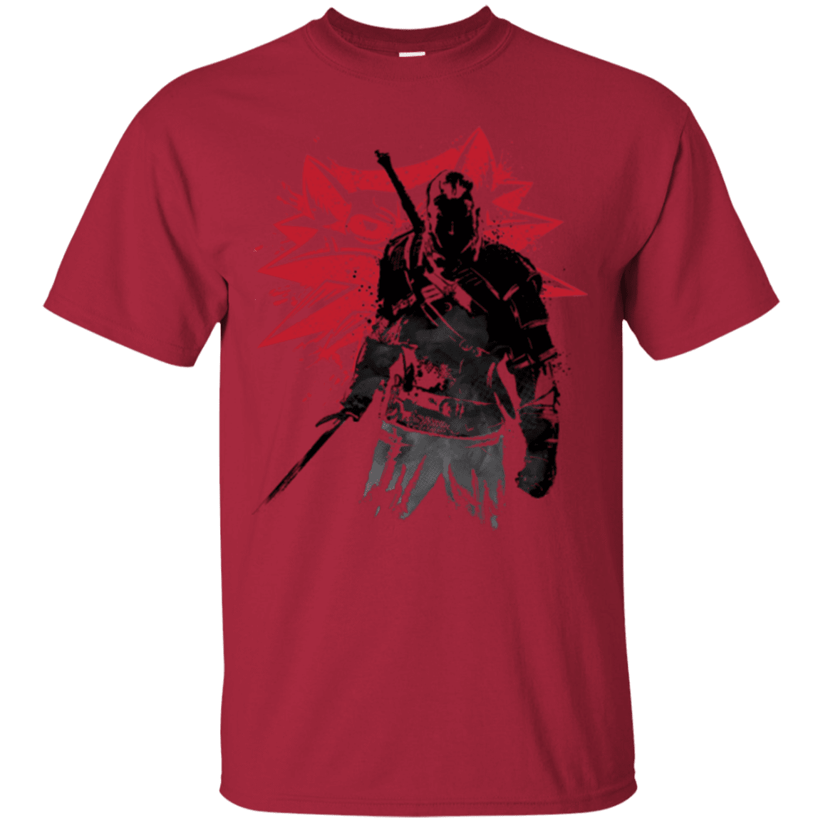 T-Shirts Cardinal / Small The witcher sumi-e T-Shirt
