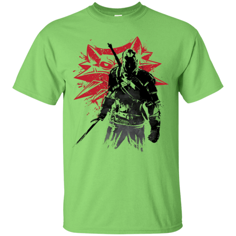T-Shirts Lime / Small The witcher sumi-e T-Shirt