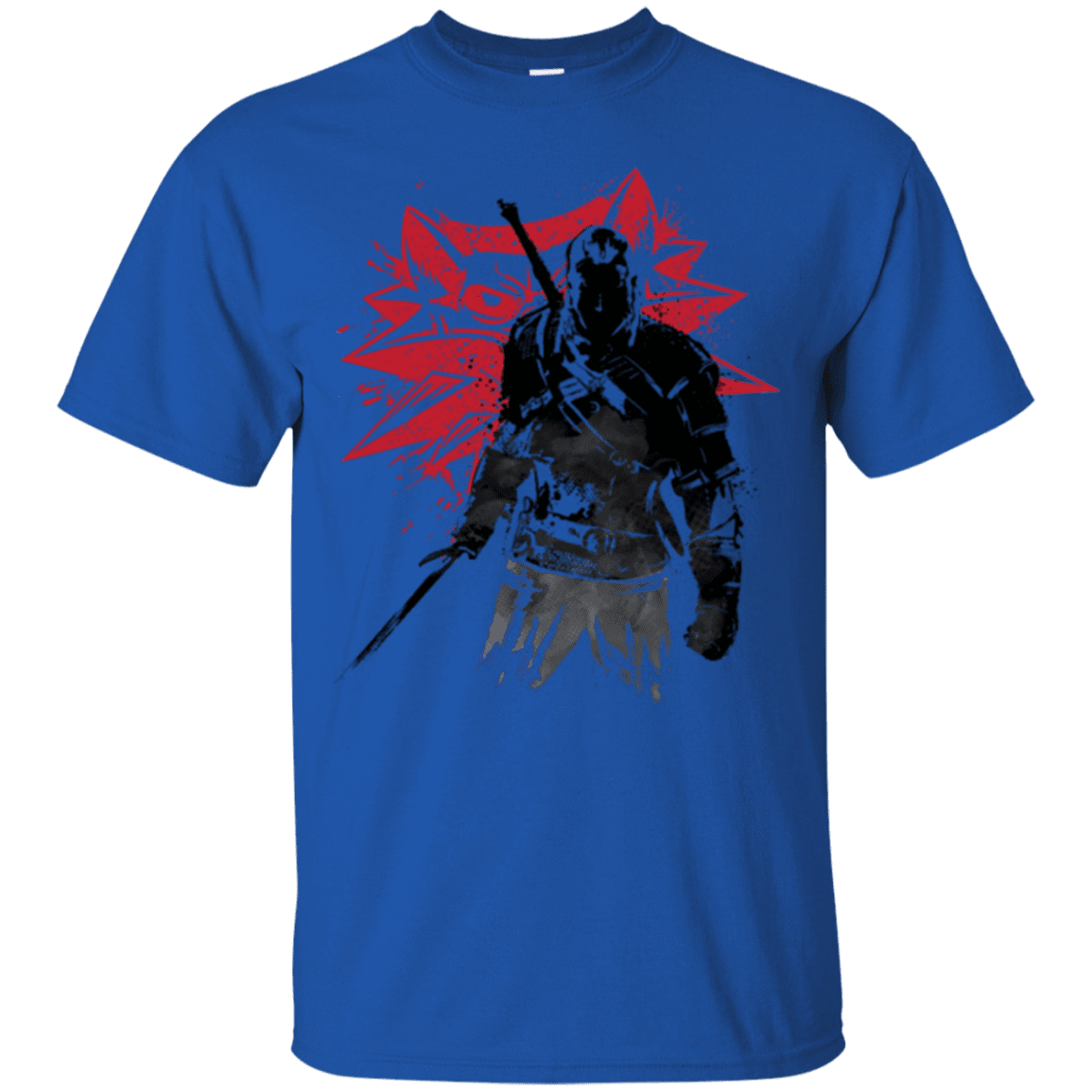 T-Shirts Royal / Small The witcher sumi-e T-Shirt