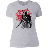 T-Shirts Heather Grey / X-Small The witcher sumi-e Women's Premium T-Shirt