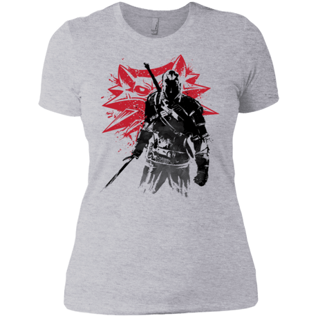 T-Shirts Heather Grey / X-Small The witcher sumi-e Women's Premium T-Shirt