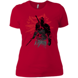 T-Shirts Red / X-Small The witcher sumi-e Women's Premium T-Shirt