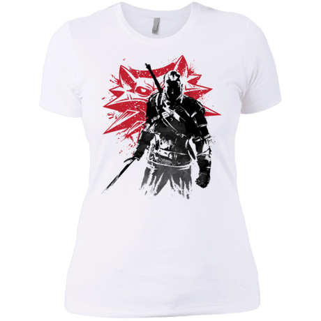T-Shirts White / X-Small The witcher sumi-e Women's Premium T-Shirt
