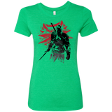 T-Shirts Envy / Small The witcher sumi-e Women's Triblend T-Shirt