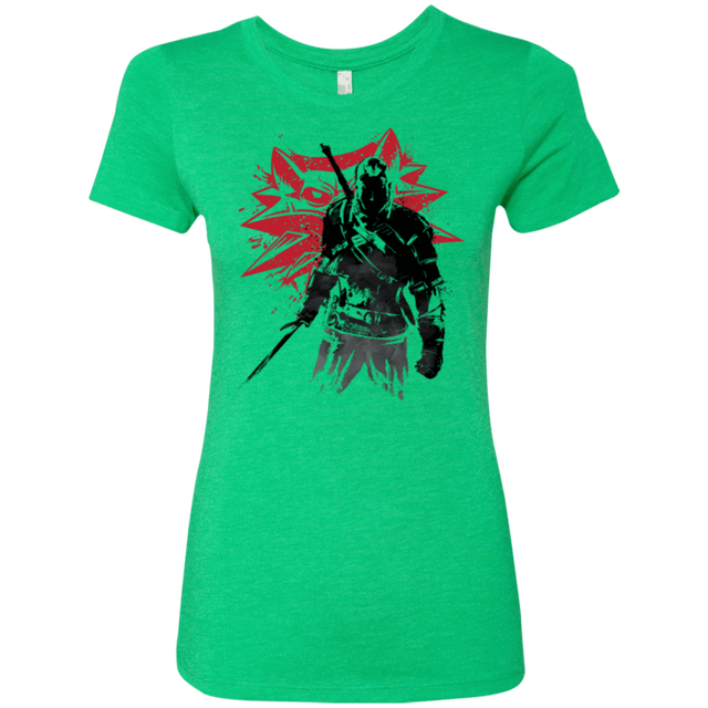 T-Shirts Envy / Small The witcher sumi-e Women's Triblend T-Shirt