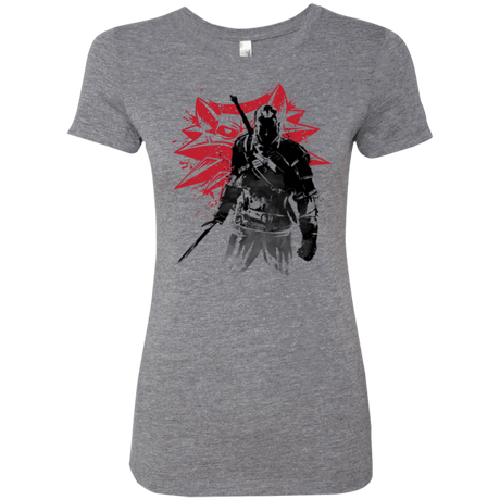 T-Shirts Premium Heather / Small The witcher sumi-e Women's Triblend T-Shirt