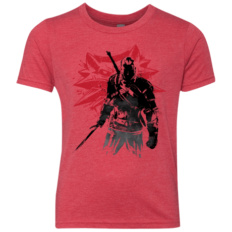 T-Shirts Vintage Red / YXS The witcher sumi-e Youth Triblend T-Shirt
