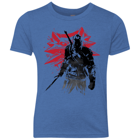 T-Shirts Vintage Royal / YXS The witcher sumi-e Youth Triblend T-Shirt