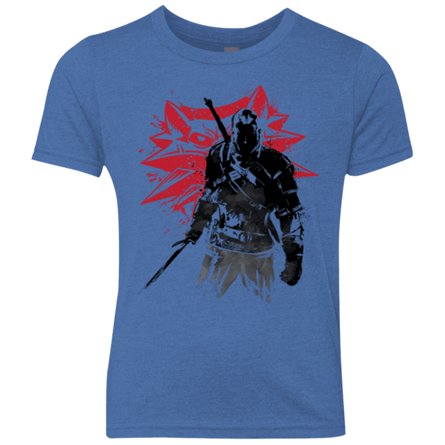 T-Shirts Vintage Royal / YXS The witcher sumi-e Youth Triblend T-Shirt