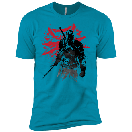 T-Shirts Turquoise / YXS The Witcher Sumie Boys Premium T-Shirt