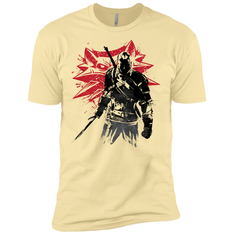 T-Shirts Banana Cream / X-Small The Witcher Sumie Men's Premium T-Shirt