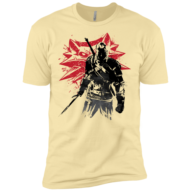 T-Shirts Banana Cream / X-Small The Witcher Sumie Men's Premium T-Shirt