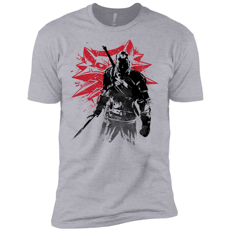 T-Shirts Heather Grey / X-Small The Witcher Sumie Men's Premium T-Shirt