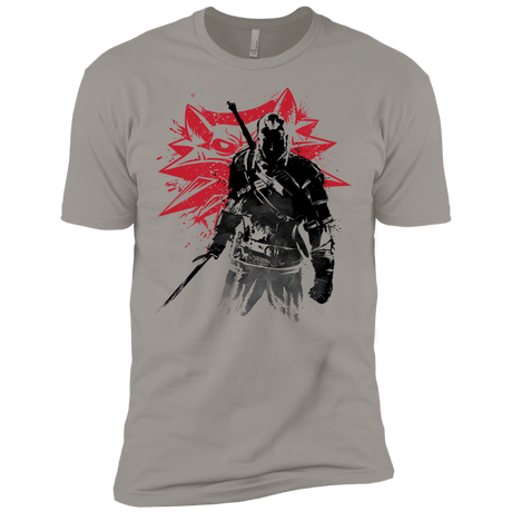 T-Shirts Light Grey / X-Small The Witcher Sumie Men's Premium T-Shirt