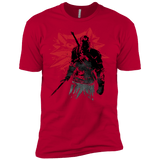 T-Shirts Red / X-Small The Witcher Sumie Men's Premium T-Shirt
