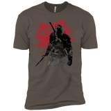 T-Shirts Warm Grey / X-Small The Witcher Sumie Men's Premium T-Shirt