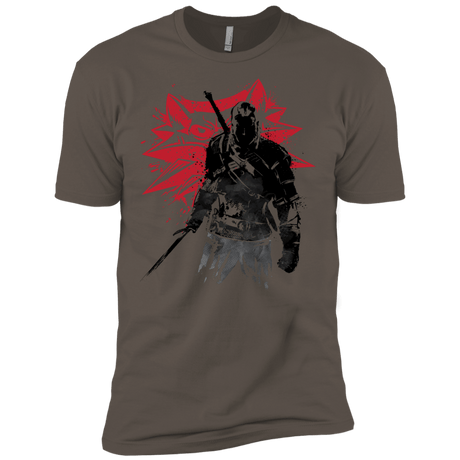 T-Shirts Warm Grey / X-Small The Witcher Sumie Men's Premium T-Shirt
