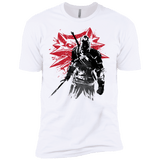 T-Shirts White / X-Small The Witcher Sumie Men's Premium T-Shirt