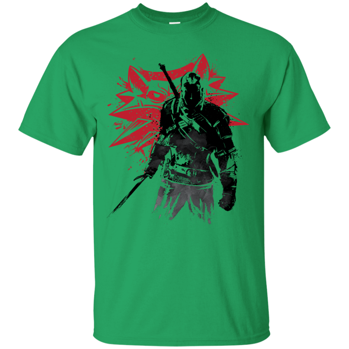 T-Shirts Irish Green / Small The Witcher Sumie T-Shirt
