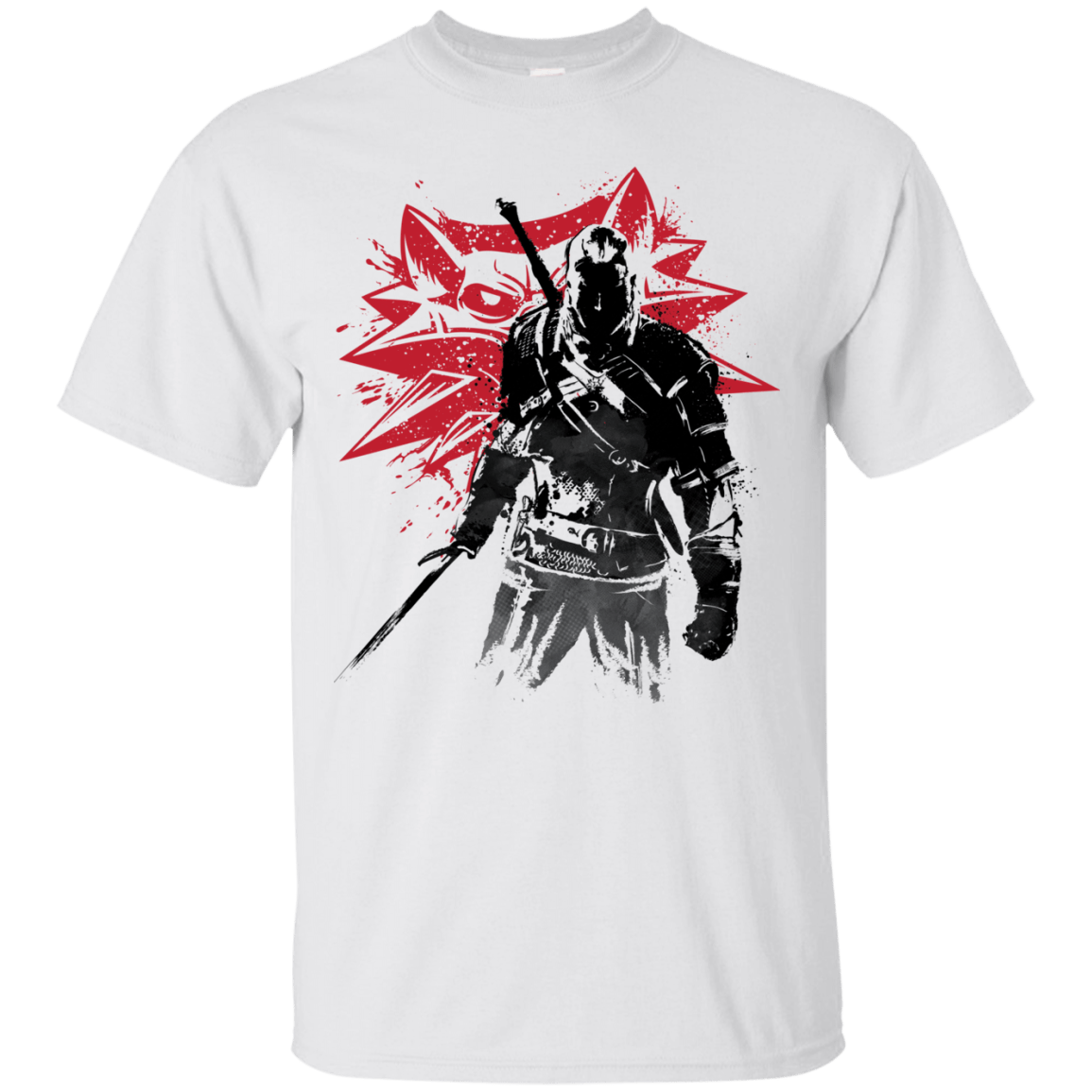 T-Shirts White / Small The Witcher Sumie T-Shirt