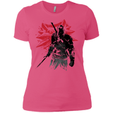 T-Shirts Hot Pink / X-Small The Witcher Sumie Women's Premium T-Shirt