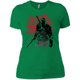T-Shirts Kelly Green / X-Small The Witcher Sumie Women's Premium T-Shirt