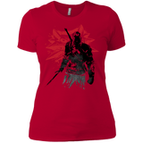 T-Shirts Red / X-Small The Witcher Sumie Women's Premium T-Shirt