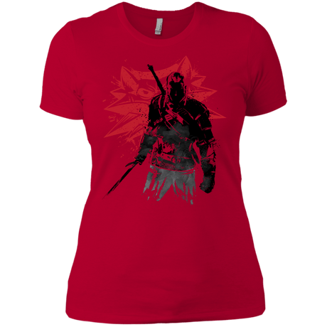T-Shirts Red / X-Small The Witcher Sumie Women's Premium T-Shirt