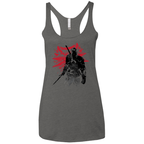 T-Shirts Premium Heather / X-Small The Witcher Sumie Women's Triblend Racerback Tank