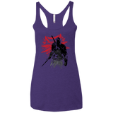 T-Shirts Purple / X-Small The Witcher Sumie Women's Triblend Racerback Tank