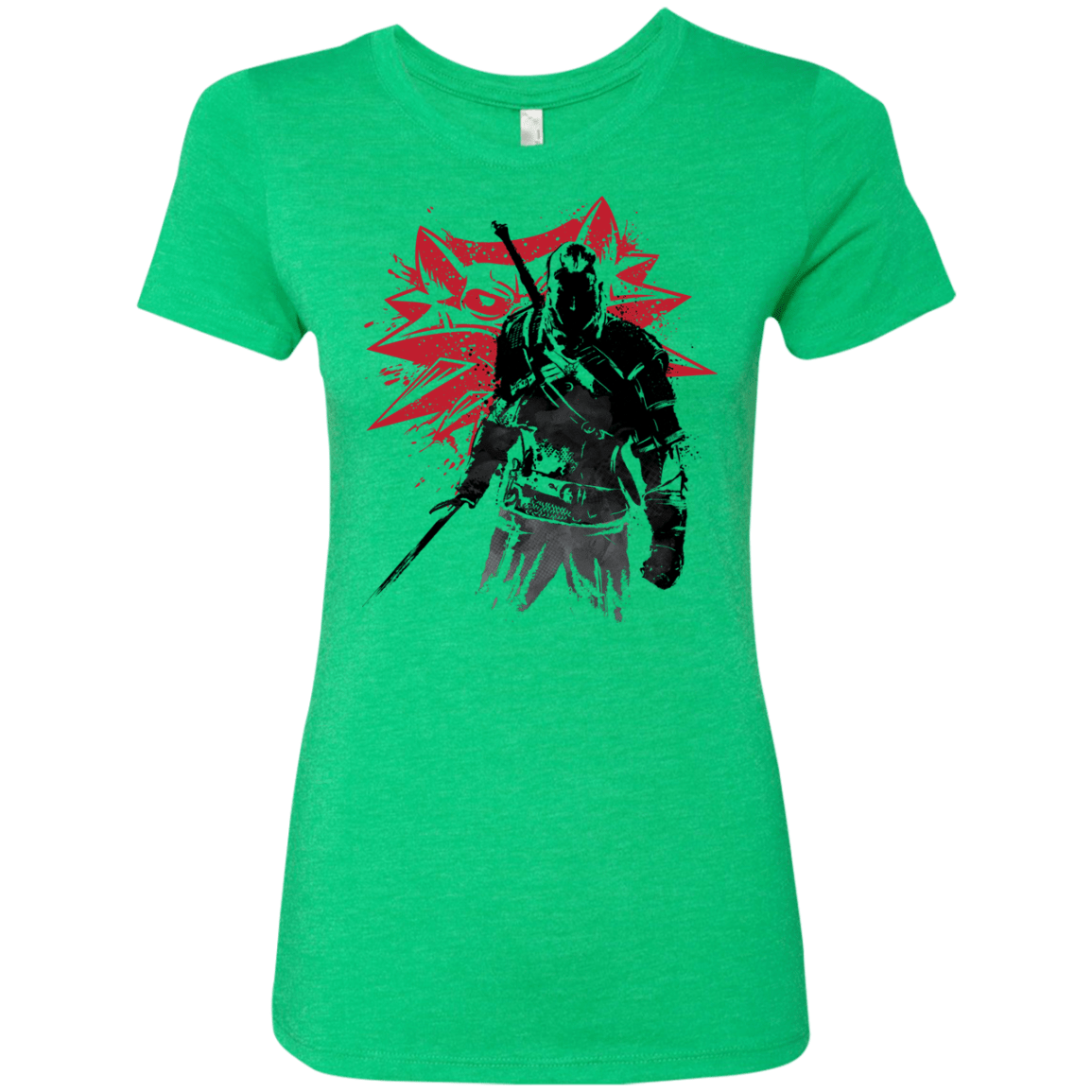T-Shirts Envy / Small The Witcher Sumie Women's Triblend T-Shirt