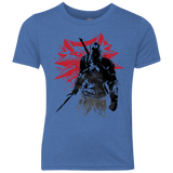 T-Shirts Vintage Royal / YXS The Witcher Sumie Youth Triblend T-Shirt