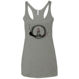 T-Shirts Venetian Grey / X-Small The Wolf Girl Women's Triblend Racerback Tank