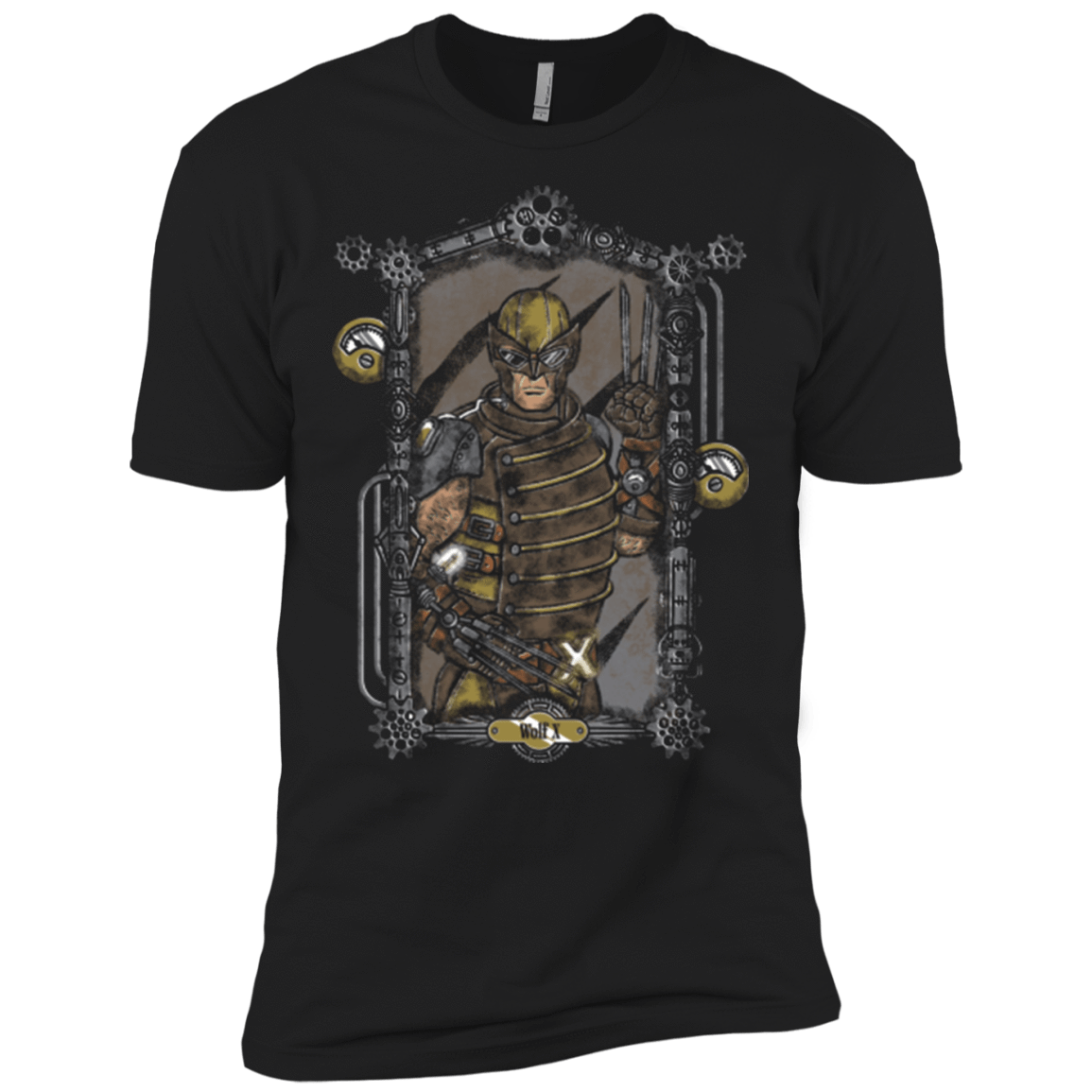 T-Shirts Black / X-Small The Wolf Men's Premium T-Shirt