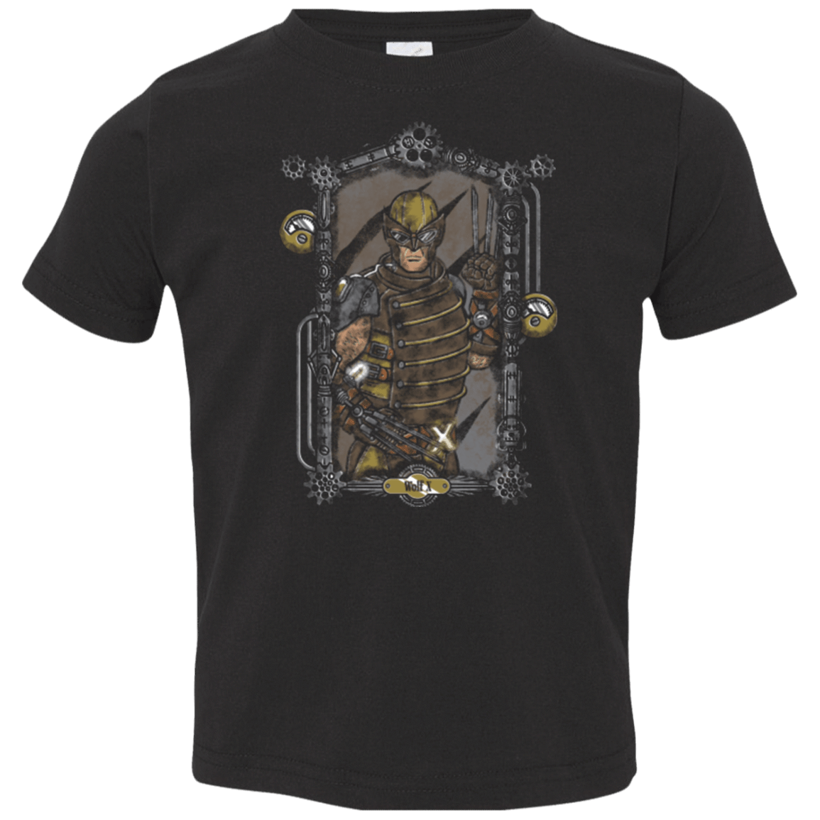T-Shirts Black / 2T The Wolf Toddler Premium T-Shirt