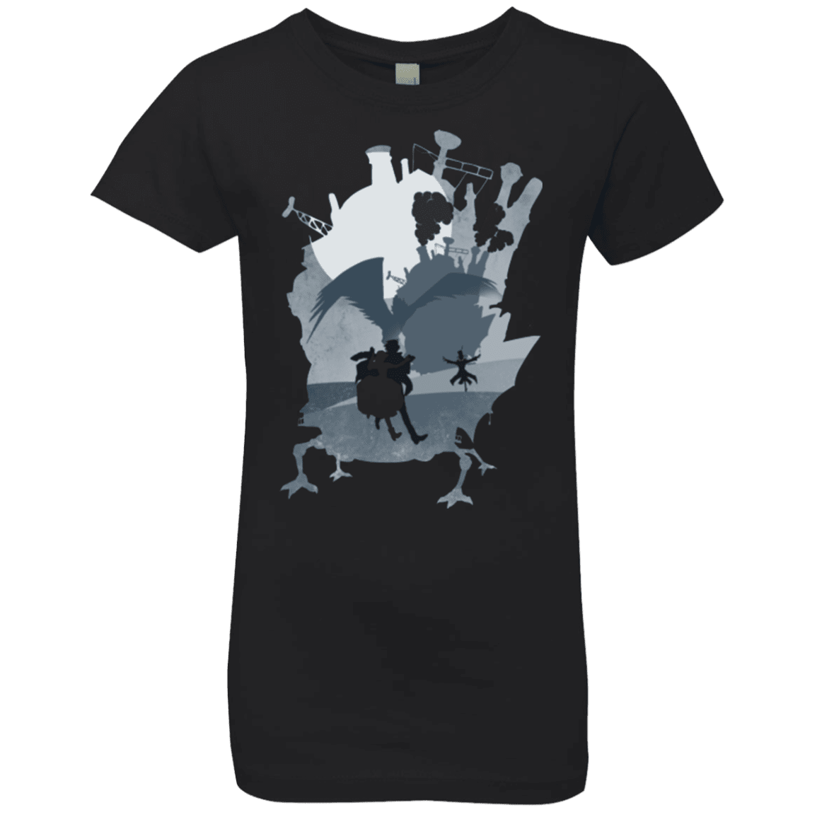 T-Shirts Black / YXS The Wonder Castle Girls Premium T-Shirt