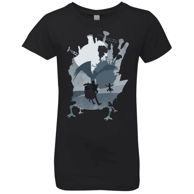 T-Shirts Black / YXS The Wonder Castle Girls Premium T-Shirt