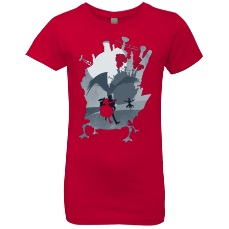 T-Shirts Red / YXS The Wonder Castle Girls Premium T-Shirt