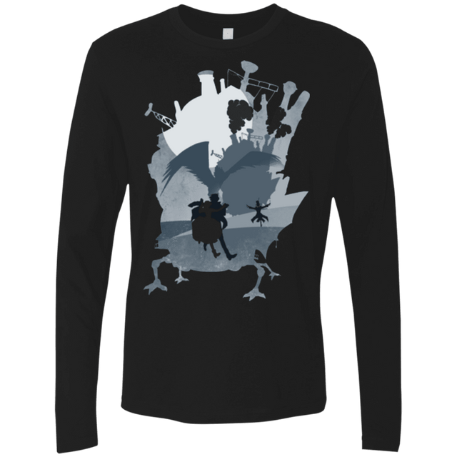 T-Shirts Black / Small The Wonder Castle Men's Premium Long Sleeve