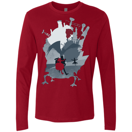 T-Shirts Cardinal / Small The Wonder Castle Men's Premium Long Sleeve