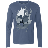 T-Shirts Indigo / Small The Wonder Castle Men's Premium Long Sleeve
