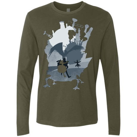 T-Shirts Military Green / Small The Wonder Castle Men's Premium Long Sleeve