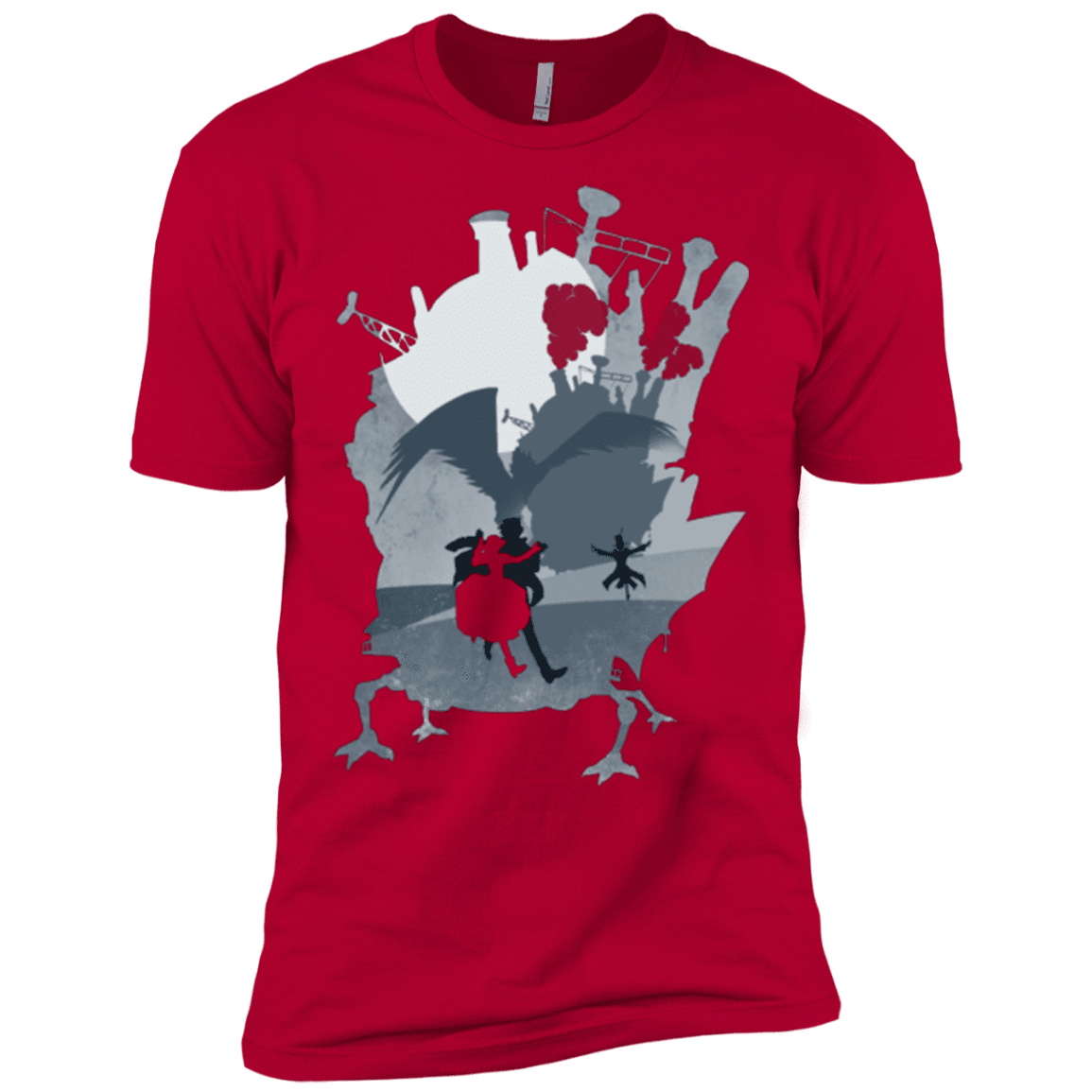T-Shirts Red / X-Small The Wonder Castle Men's Premium T-Shirt
