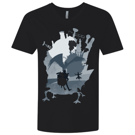 T-Shirts Black / X-Small The Wonder Castle Men's Premium V-Neck