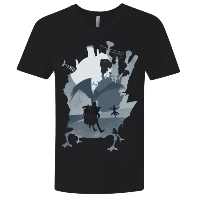 T-Shirts Black / X-Small The Wonder Castle Men's Premium V-Neck