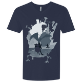 T-Shirts Midnight Navy / X-Small The Wonder Castle Men's Premium V-Neck