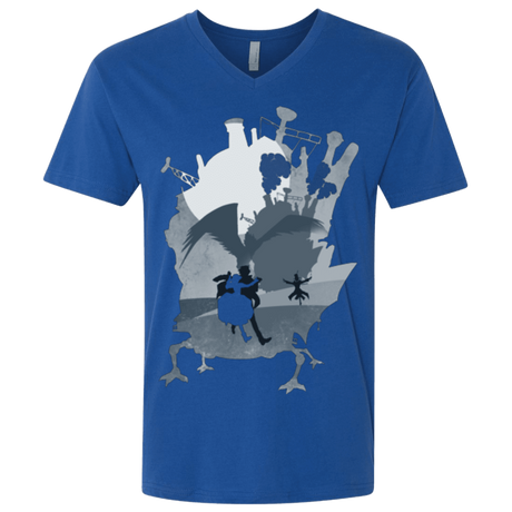 T-Shirts Royal / X-Small The Wonder Castle Men's Premium V-Neck