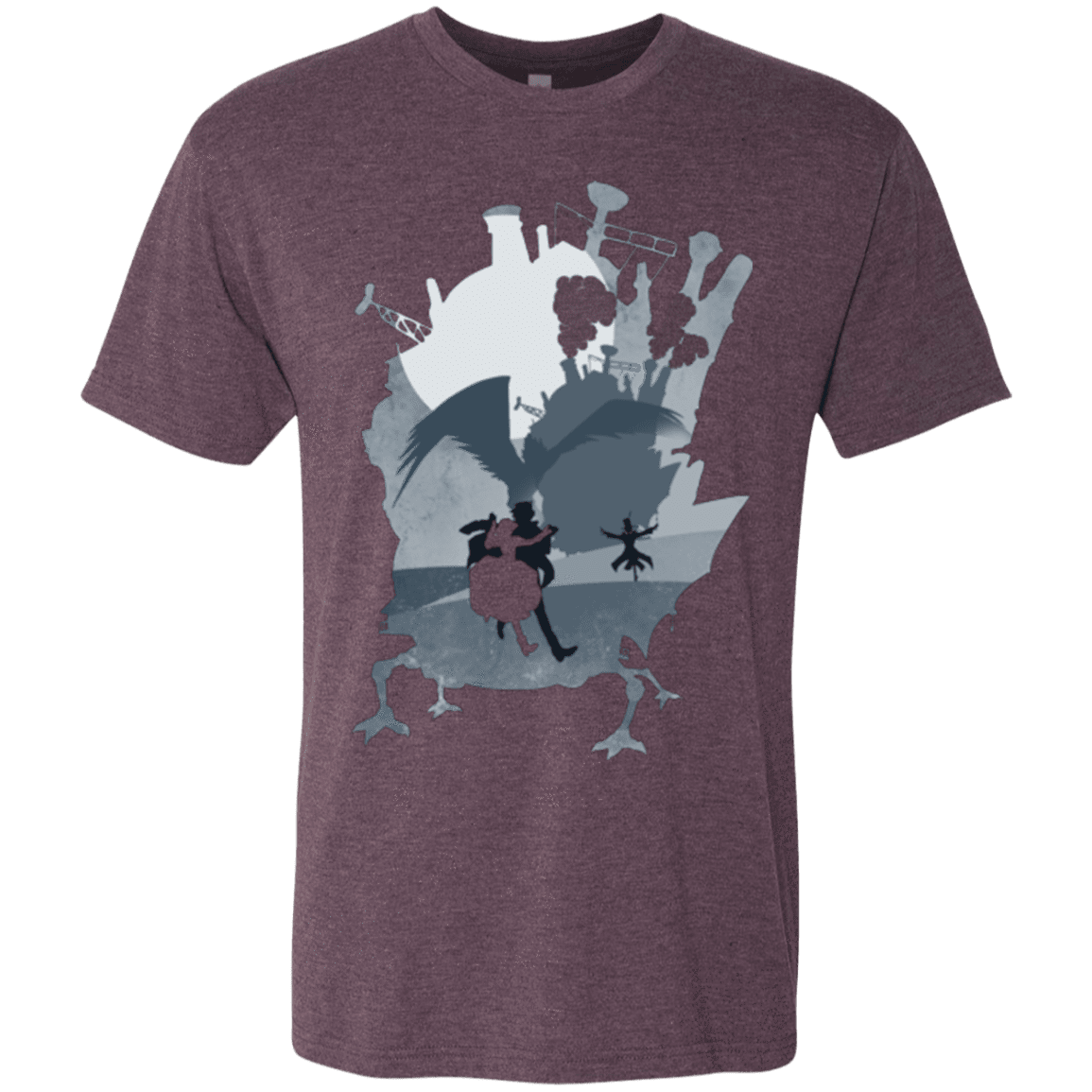 T-Shirts Vintage Purple / Small The Wonder Castle Men's Triblend T-Shirt